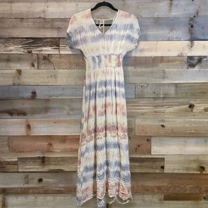 🇺🇸 Long tied dyed dress